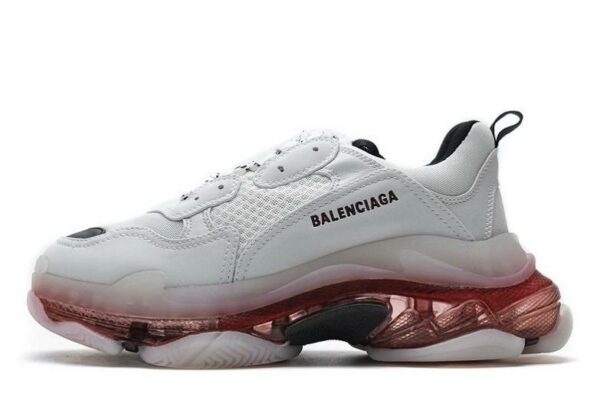 Balenciaga Triple S Clear Sole "Milk White Black"