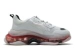 Balenciaga Triple S Clear Sole "Milk White Black"
