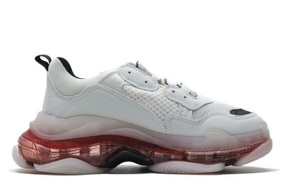 Balenciaga Triple S Clear Sole "Milk White Black"