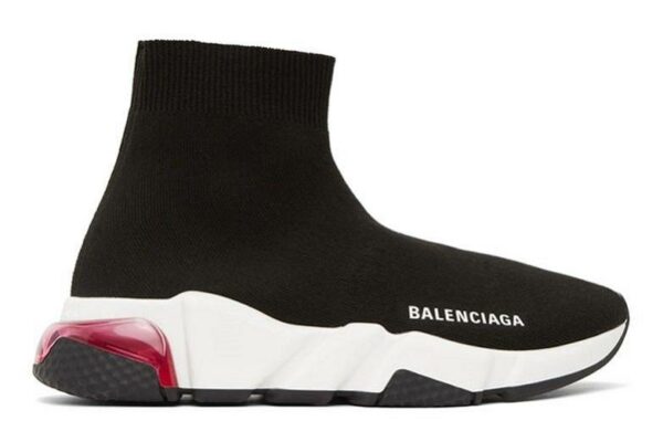 Balenciaga Clear Sole Speed "Black & Pink"