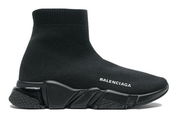 Balenciaga Speed Clear Sole "Black"