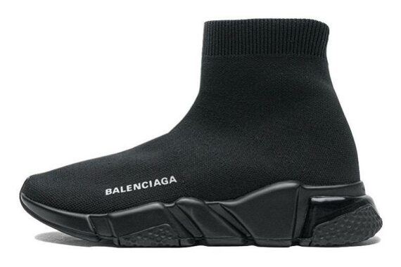 Balenciaga Speed Clear Sole "Black"