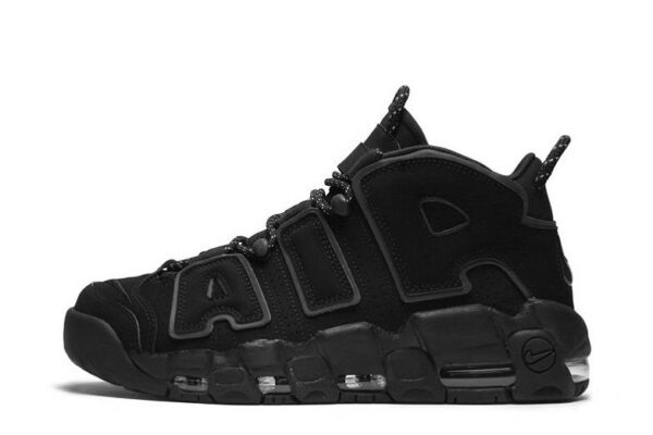 Air More Uptempo “Triple Black Reflective”