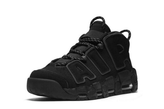 Air More Uptempo “Triple Black Reflective”