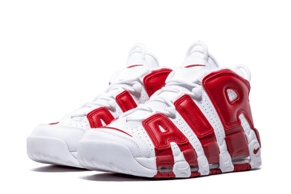 Air More Uptempo White Red 414962-100