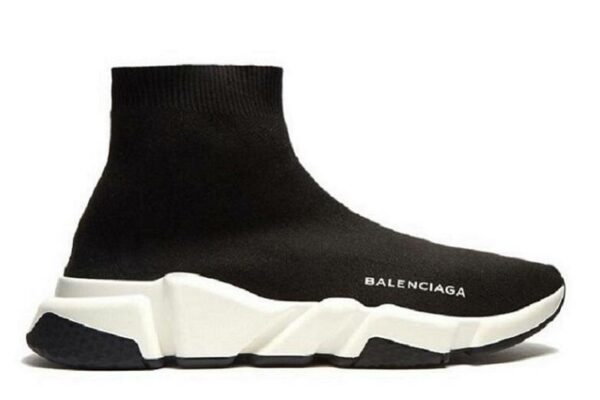 Balenciaga Speed Trainer Mid Black/White 477289-W05G0-1000