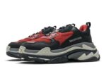 Balenciaga Triple S "Black Red Grey"