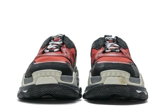 Balenciaga Triple S "Black Red Grey"