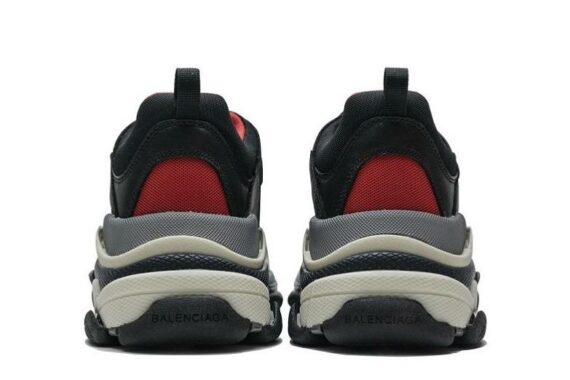 Balenciaga Triple S "Black Red Grey"