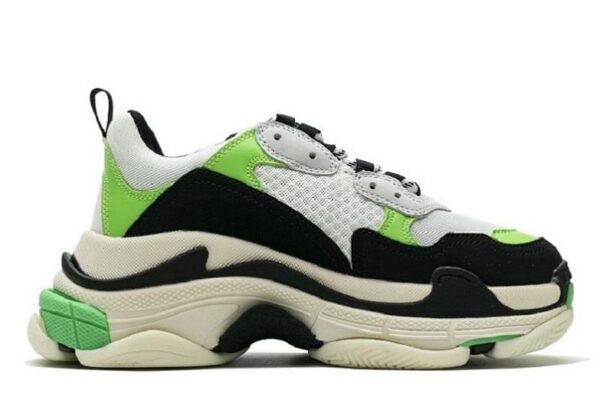 Balenciaga Triple S White Green 483513W06E11008