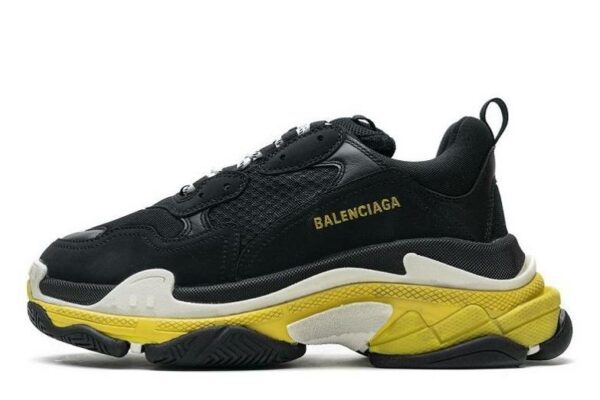 Balenciaga Triple S "Black Yellow"