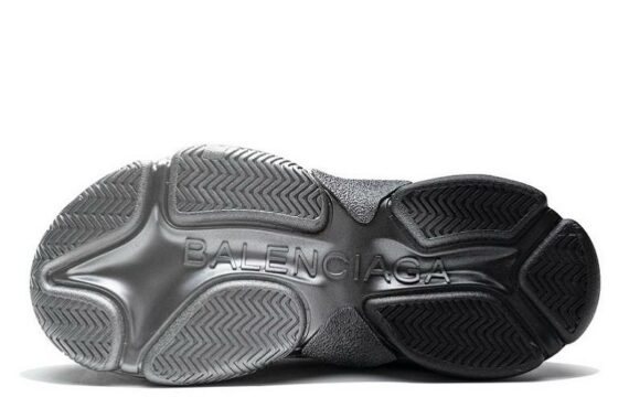 Balenciaga Triple S "Black Grey Silver"
