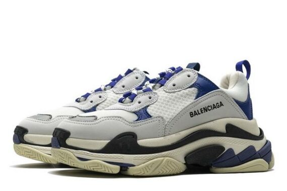 Balenciaga Triple S "Black Blue Violet"