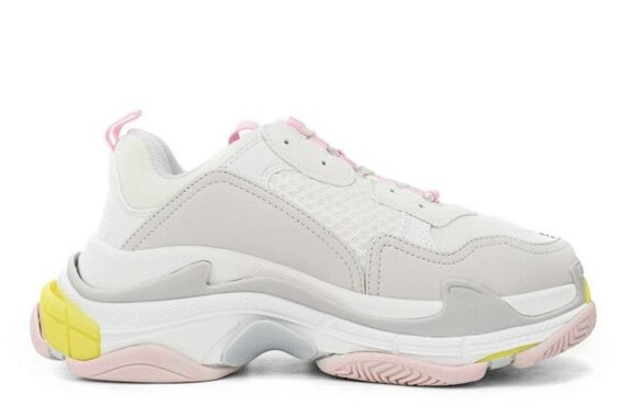 Balenciaga Triple S "White Yellow" (Women's)