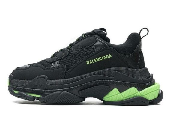 Balenciaga Triple S "Black Green"