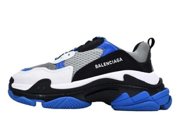 Balenciaga Triple S "Black White Blue"