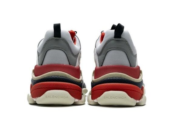 Balenciaga Triple S "Red White Dark Grey"