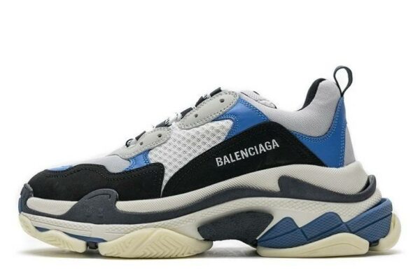 Balenciaga Triple S "Black Grey Blue"