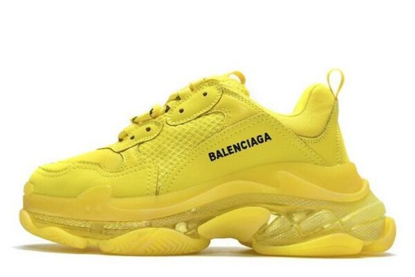 Balenciaga Triple S Clear Sole “Yellow”