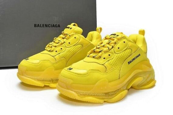 Balenciaga Triple S Clear Sole “Yellow”