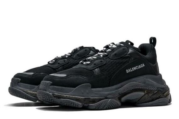 Balenciaga Triple S Clear Sole "Black"