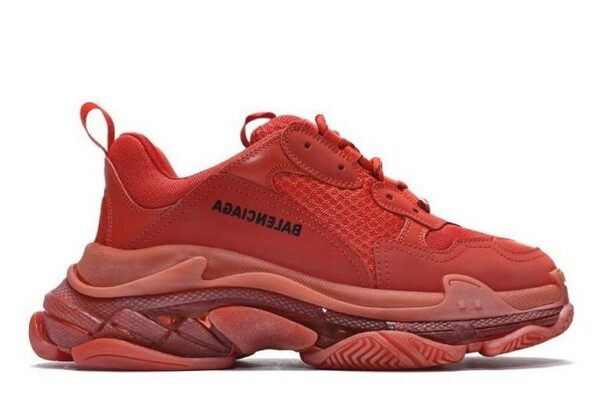 Balenciaga Triple S Clear Sole Dark Red 541624W09O16500