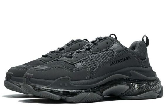 Balenciaga Triple S Clear Sole "Dark Grey"
