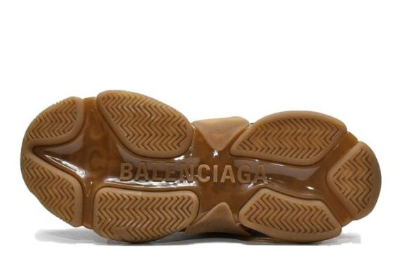 Balenciaga Triple S Clear Sole “Brown”