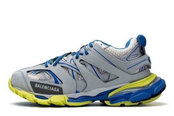 Balenciaga Tess S. "Grey Blue Yellow"