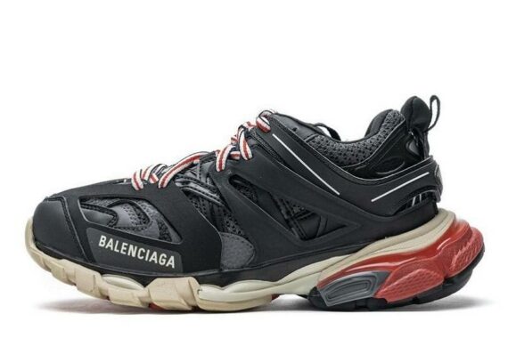 Balenciaga Tess S. "Black Red"