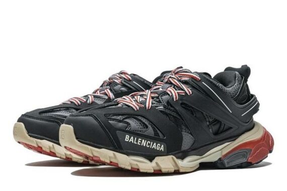 Balenciaga Tess S. "Black Red"