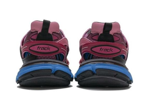 Balenciaga Tess S. "Black Purplish Red"