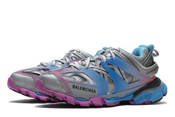 Balenciaga Tess S. "Blue Pink Silver"