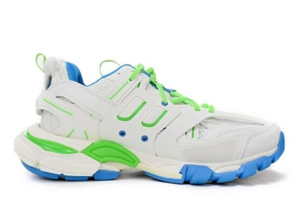 Balenciaga Track White Blue Green 542436W2BC30285