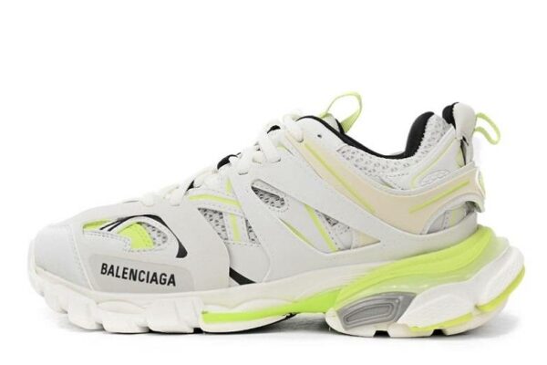 Balenciaga Track Worn Out In "White Fluo Yellow"