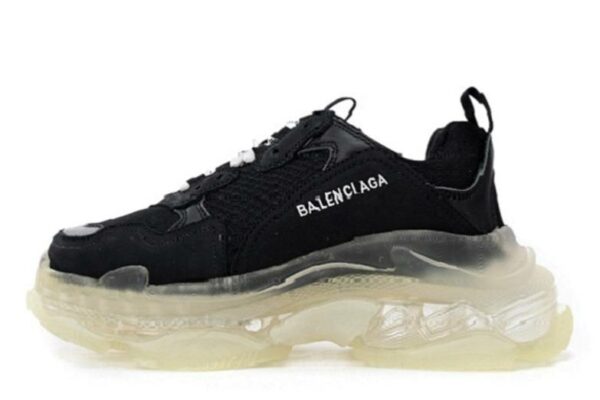 Balenciaga Triple S Clear Sole "Black Crystal"