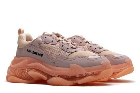 Balenciaga Triple S Clear Sole "Pink"