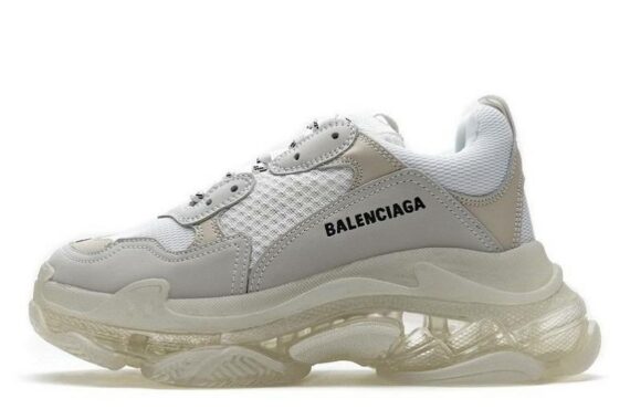 Balenciaga Triple S Clear Sole "White"