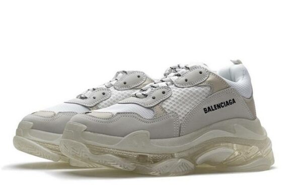 Balenciaga Triple S Clear Sole "White"