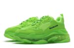 Balenciaga Triple S Clear Sole "Fluorescent Green"