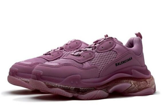 Balenciaga Triple S Clear Sole "Pink"