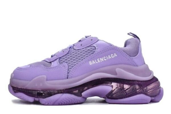 Balenciaga Triple S Clear Sole "Purple"