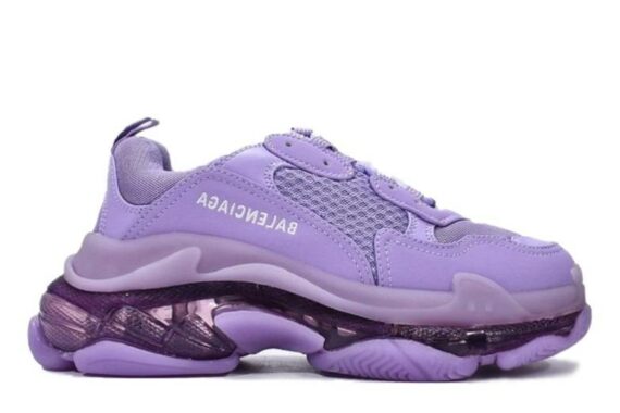 Balenciaga Triple S Clear Sole "Purple"