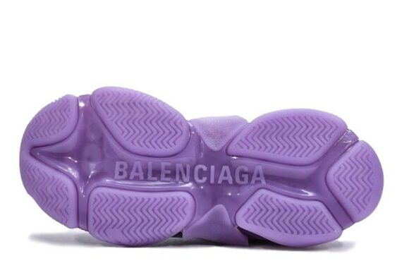 Balenciaga Triple S Clear Sole "Purple"