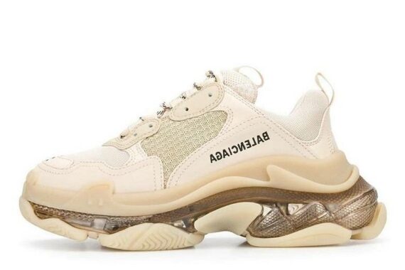 Balenciaga Triple S Clear Sole “Beige”