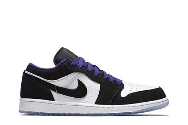 Air Jordan 1 Retro Low White Black Dark Concord 553558-108