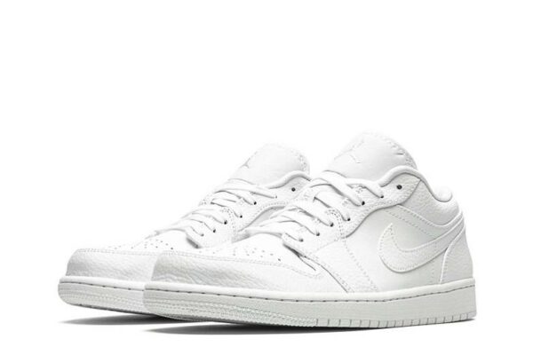 Air Jordan 1 Low Triple White 553558-130