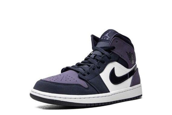 Air Jordan 1 Mid "Obsidian Sanded Purple"