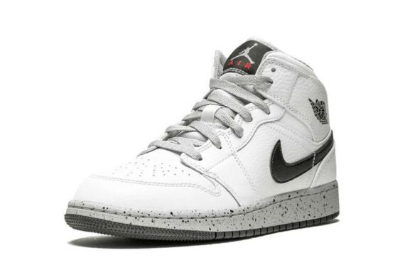 Jordan 1 "White Cement" Mid