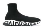 Balenciaga Speed Trainer "Graffiti - Black White"